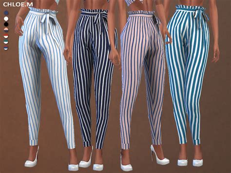 The Sims Resource Pants With Bowknot