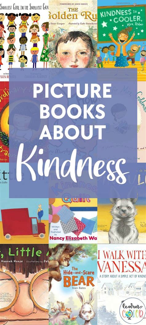 Kindness Picture Books Learn In Color