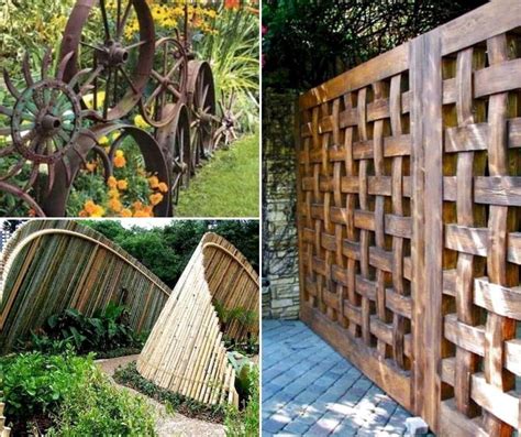 41 Unique Garden Fence Decoration Ideas Gardenideas Fence Decor