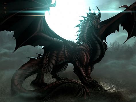 Evil Dragon Wallpapers Top Free Evil Dragon Backgrounds Wallpaperaccess