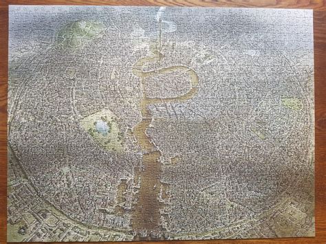 Finally Finished The 1000 Piece Ankh Morpork Puzzle One Of The Hardest