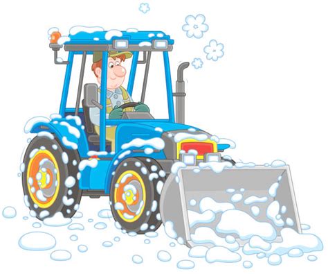 Best Plowing Snow Illustrations Royalty Free Vector