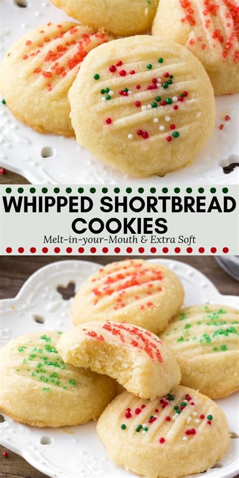 Whipped Shortbread Cookies Vegan Before Recipes