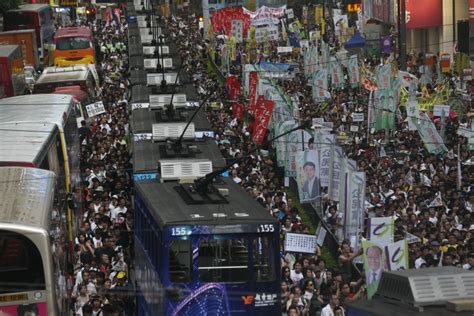 Bbc News In Pictures Hk Celebrations And Protests