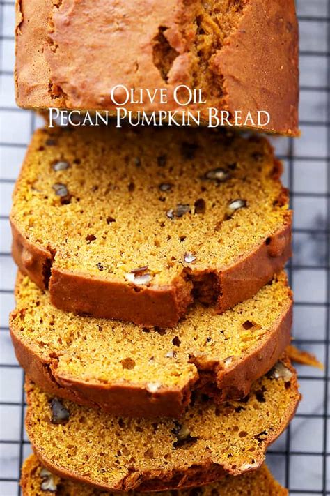 Olive Oil Pumpkin Bread Recipe Easy Pumpkin Recipe For Fall Baking