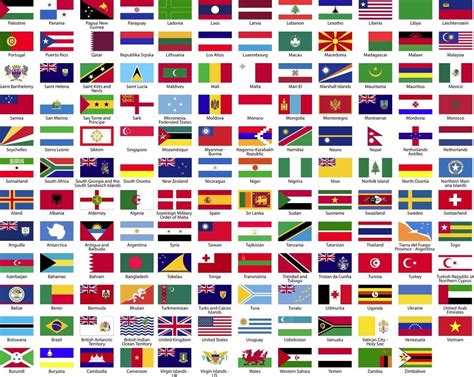 World Flag Map Bandeiras Do Mundo Todas As Bandeiras Do Mundo Bandeiras