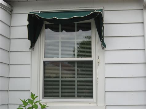 Single Window Awning With Ropes And Pulleys Kreiders Canvas