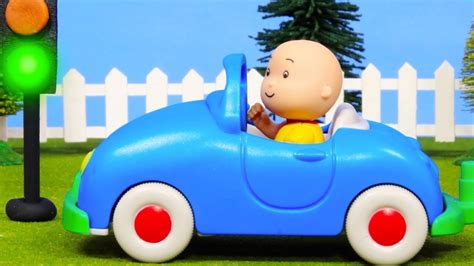Caillou And Blue Car Caillou Cartoon Youtube