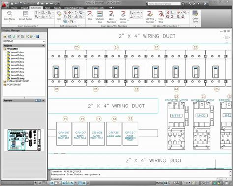 Autocad Electrical 2011 Panel Layout Enhancements Youtube
