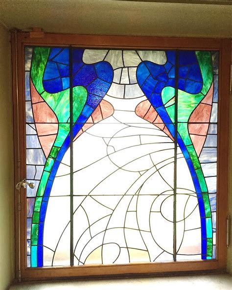 Amazing Stained Glass Was Only One Of The Many Art Nouveau Touches In Gorky S House Bizarre