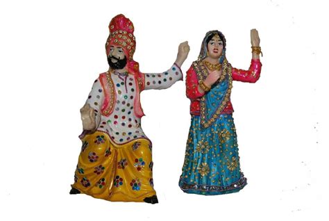 Punjabi Couple Dancing Punjabi Jatt Jatti Doing Bhangra Bhangra Couple Dancing Punjabi Couple