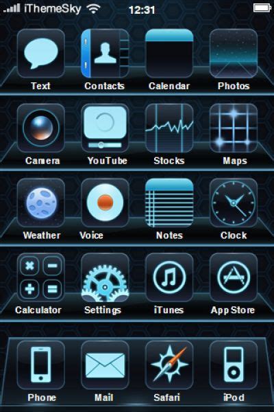 Some Of The Coolest Iphone 4 Themes 50 Pics