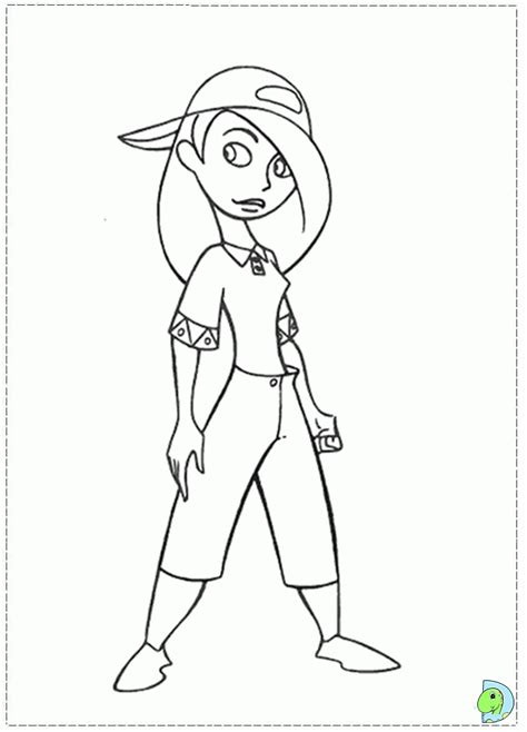Kim Possible Colouring Pages Kim Possible Coloring Pages Tv Film Kim Possible Printable