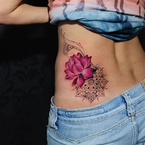 Purple Lotus Tattoo Lotus Tatoos Lotus Flower Tattoo Meaning Small