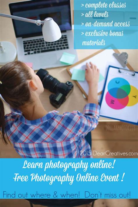 Photography Tips Online Photography E Classes Free Event
