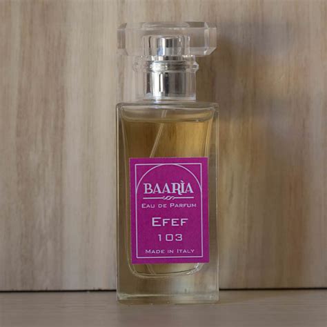 The melody was used by frederick h. 103 EFEF EAU DE PARFUM BAARIA BIOTEKO - Bio Boutique
