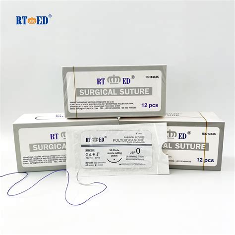 Ceandiso Approved Surgical Suture Absorbable Pdo Polydioxanone Suture