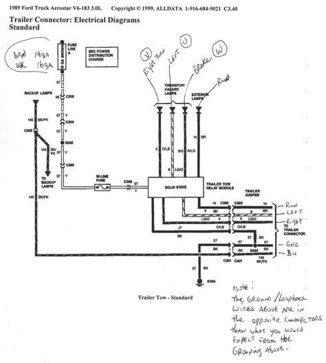 toyota trailer wiring diagram  wiring diagram