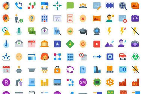 Top 50 Free Flat Icon Sets For Ui Design