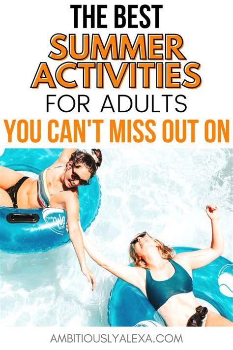best summer activities for adults outdoor and at home in 2023 activities for adults summer