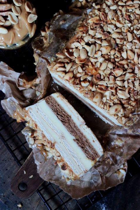 Ciasto Snickers Na Herbatnikach Z Masą Krówkową - Dziś mam dla Was przepis na GENIALNE ( ale to GENIALNE ) ciasto bez