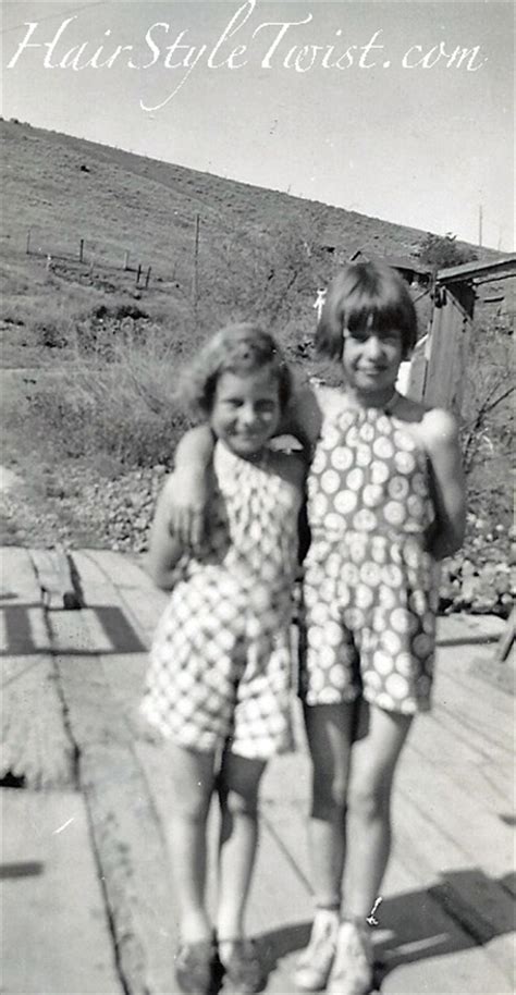 1930s Girls Hairstyles