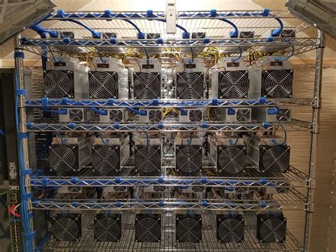 Can we prevent a global energy. Small Crypto Mining ASIC Farm - Nice and Tidy!! : cableporn