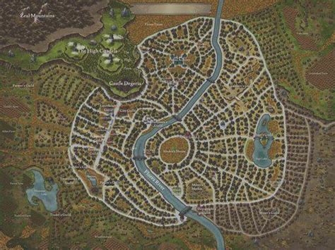 7 Fantasy City And World Maps Roll20 Marketplace Digital Goods For