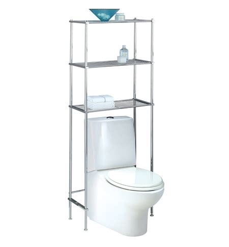 Don't forget to bookmark bathroom shelves for over the toilet using ctrl + d (pc) or command + d (macos). 3 Shelf Metal Wire Over Toilet Shelving - Organize It All ...