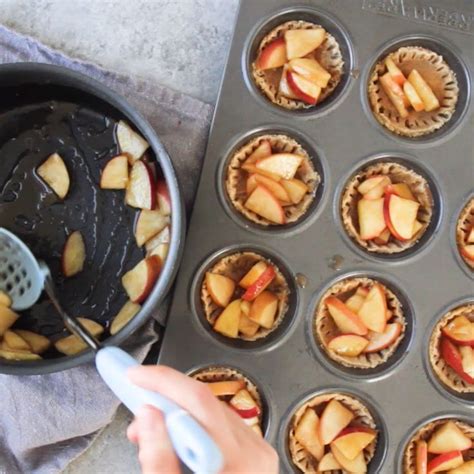 Sweet Warm Healthy Apple Pie Minis That Are Vegan And Will Make Your House Smell Amazing So