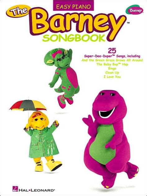 The Barney Songbook By Hal Leonard Corp Paperback Barnes And Noble®