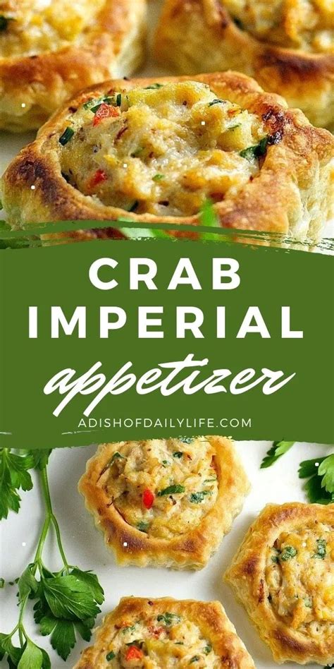 Crab Imperial Appetizer Recipe Appetizer Recipes Crab Imperial