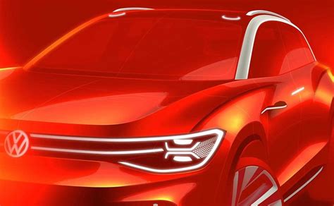 Volkswagen Teases Electric Suv Ahead Of Debut In Shanghai Carandbike