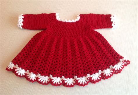 Baby Dress Winter Pattern 9 12 Mth By Jeans Needles Craftsy