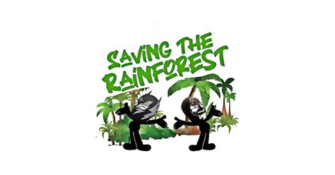 Saving The Rainforest Cartoon Saving The Rainforest T Shirt Teepublic
