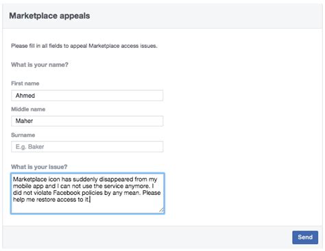 Here we tell you if the decision you want to appeal is something the marketplace appeals center is able to review. Restore access to Facebook Marketplace to buy and sell ...