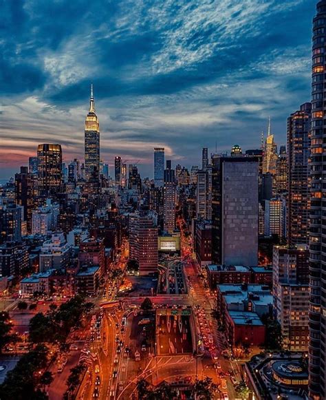 A Noite Em Nova Iorque 🇺🇸 Nova York Cidade Viagem Nova York Empire