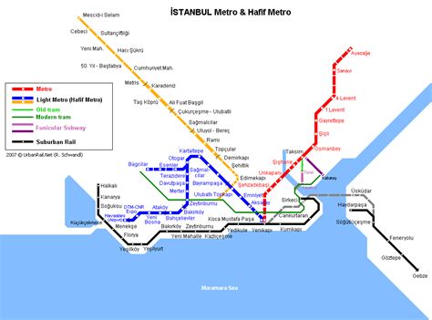 Turkey Subway Map Travelsfinderscom