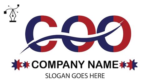 Premium Vector Coo Letter Logo