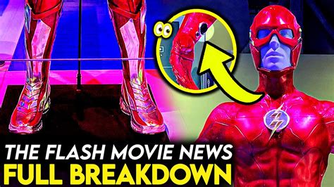 The Flash Movie New Look At Suit Reverse Flash Current State Of The