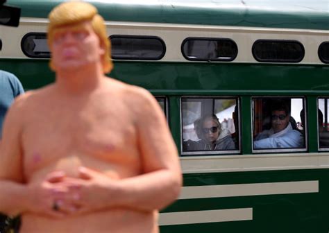 Naked Trump Statues Pop Up Around U S