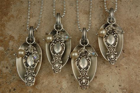 Eclectic Earth Antique Silver Spoon Necklaces