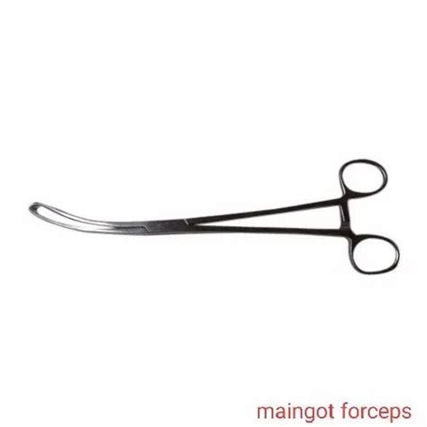 Silver Stainless Steel Maingot Forceps At Rs 370piece In Howrah Id