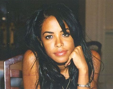 Aaliyah No Makeup