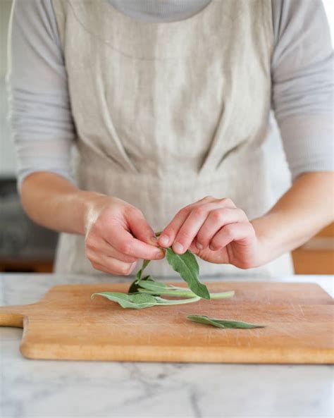 How To Strip Herbs Off Their Stems The Kitchn