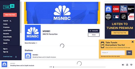 How To Listen To Msnbc Live Stream Audio Free Online Ultimated