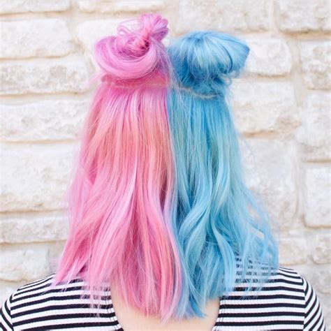 Pin By Waffleyketchup On Hair Ideas⭐️ With Images Cotton Candy