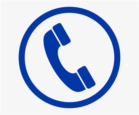 Phone Icon Vector Blue Free Transparent Png Download Pngkey