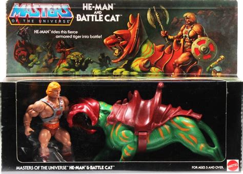 masters of the universe original battle cat and he man