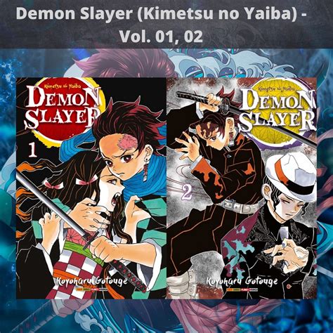 Demon Slayer Kimetsu No Yaiba Vol 1 Ao 23 Shopee Brasil